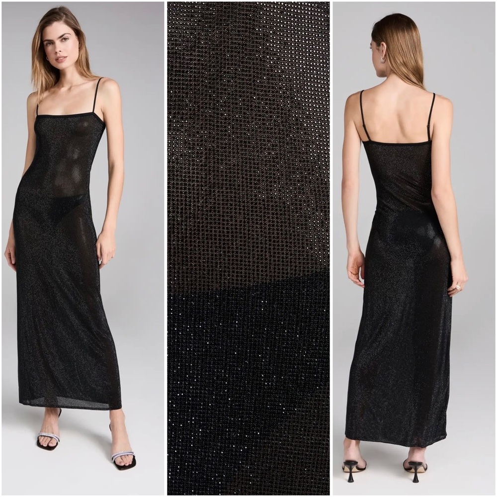 Like new Alexander Wang Cami Slip Dress with Clear Bead Hotfix $1,295 XS